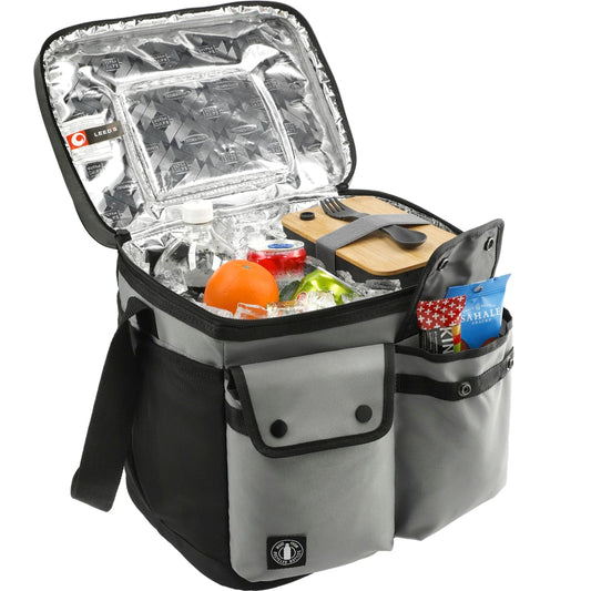 Gray Arctic Zone® Repreve® 24 Can Double Pocket Cooler