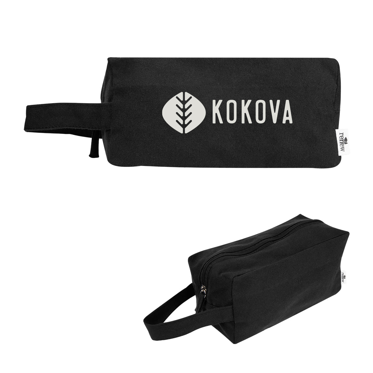 Brooke Recycled Cotton Toiletry Bag