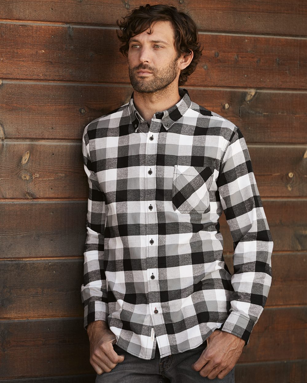 Vintage Brushed Flannel Shirt - 164761