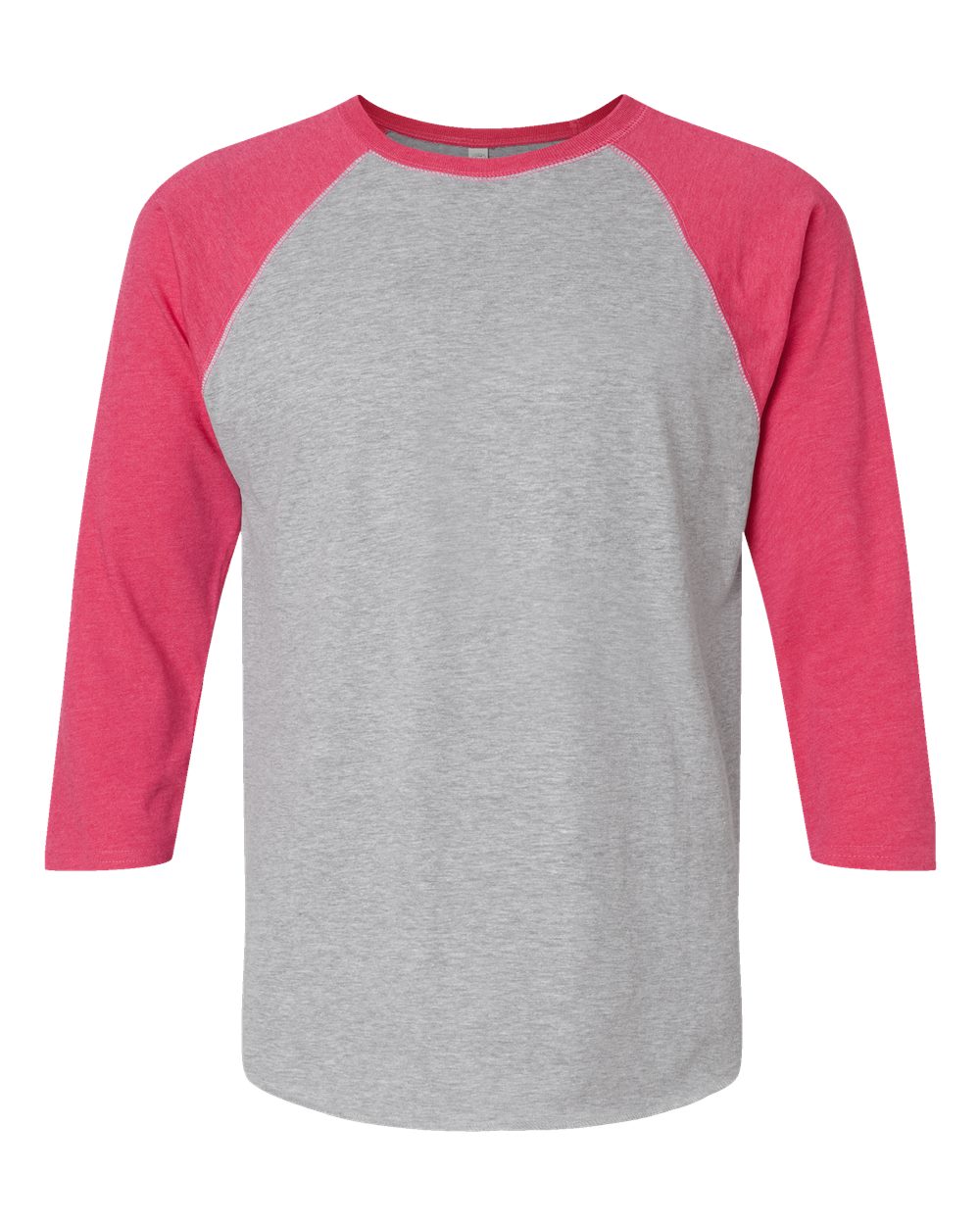 Men's Baseball Fine Jersey Three-Quarter Sleeve Tee - 6930