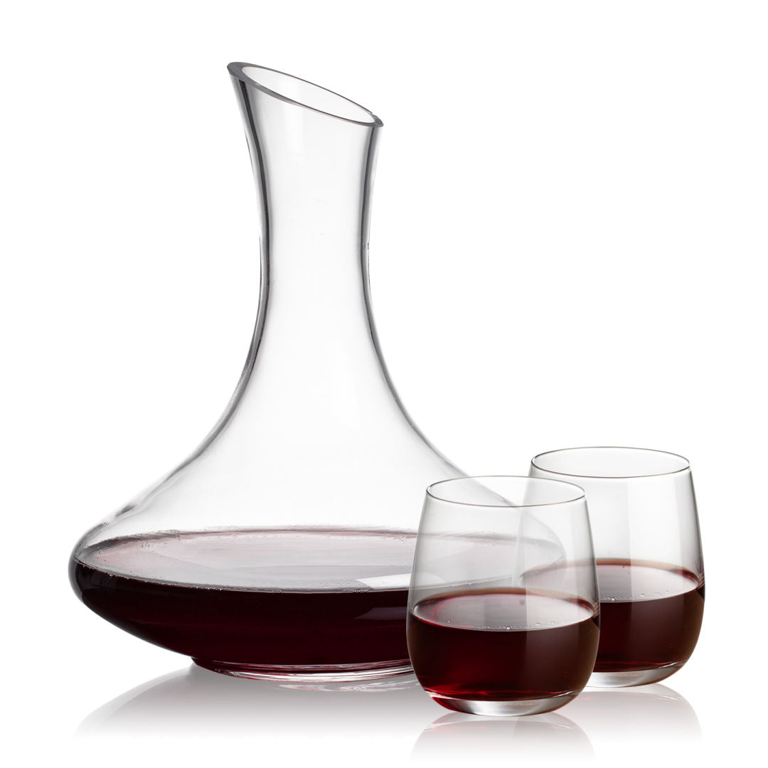 Kanata Carafe & Crestview Stemless Wine