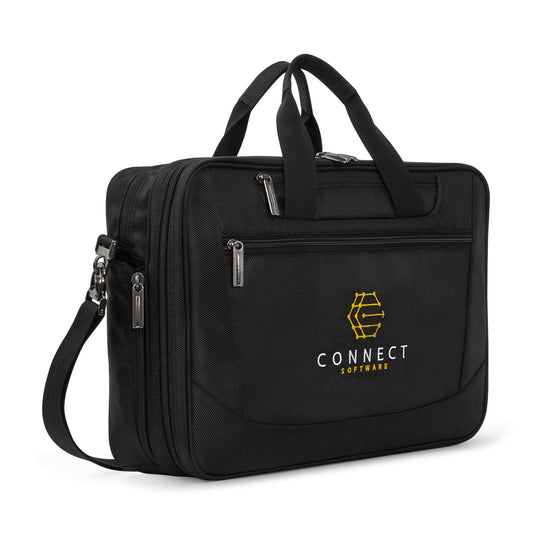 Black Travis & Wells® Transit Laptop Portfolio