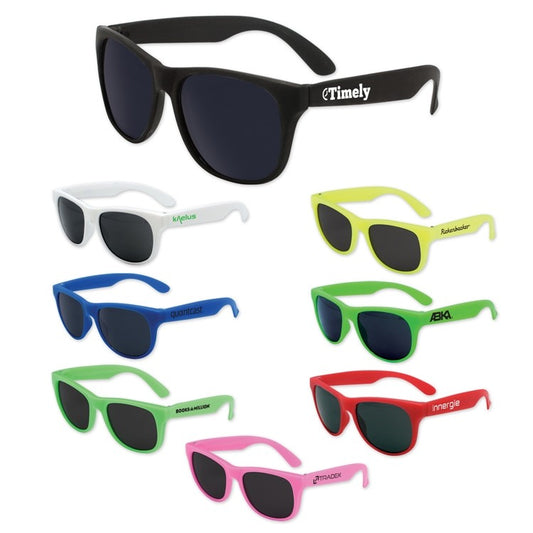 Blue Kids Classic Solid Color Sunglasses