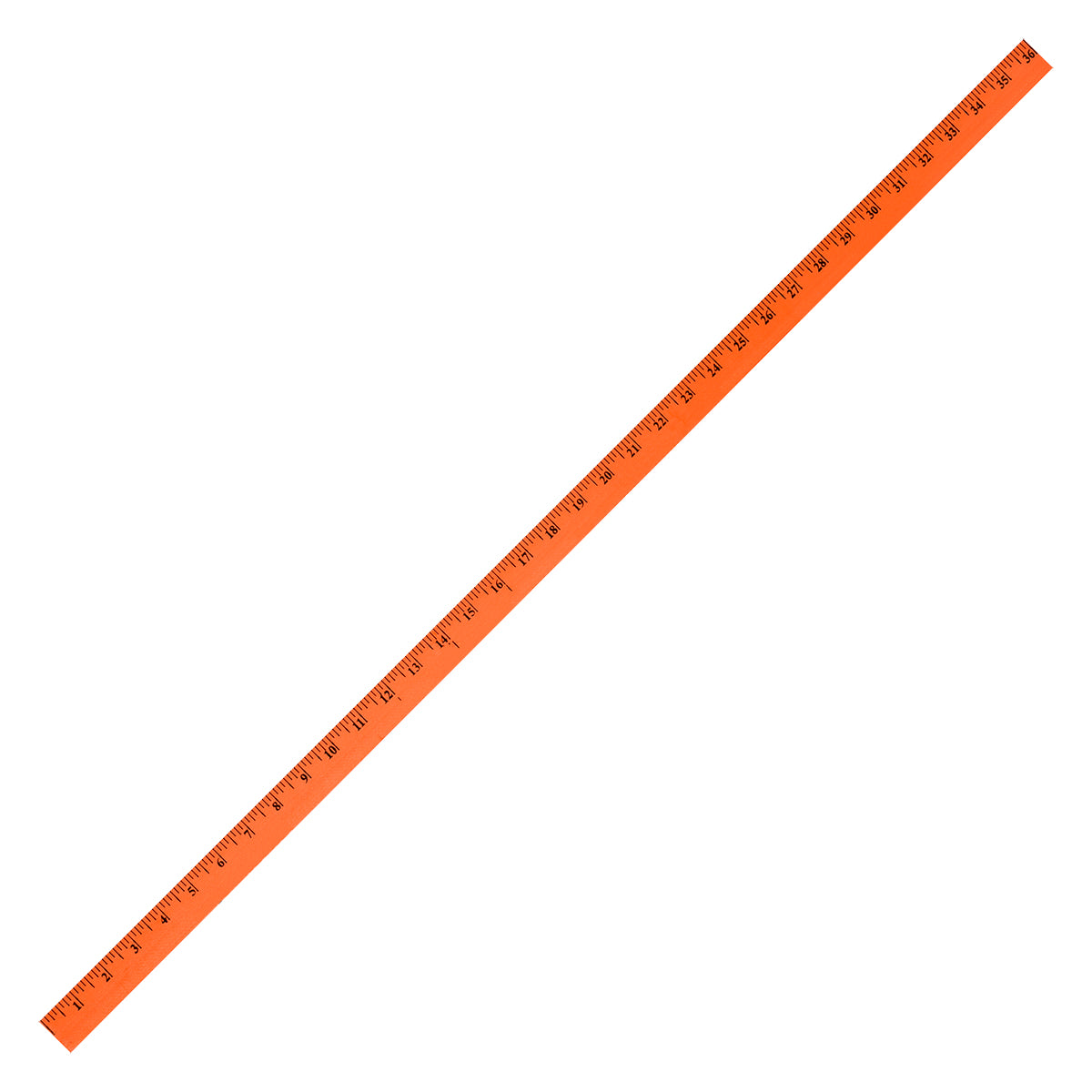 Fluorescent Colorful Enameled Yardstick