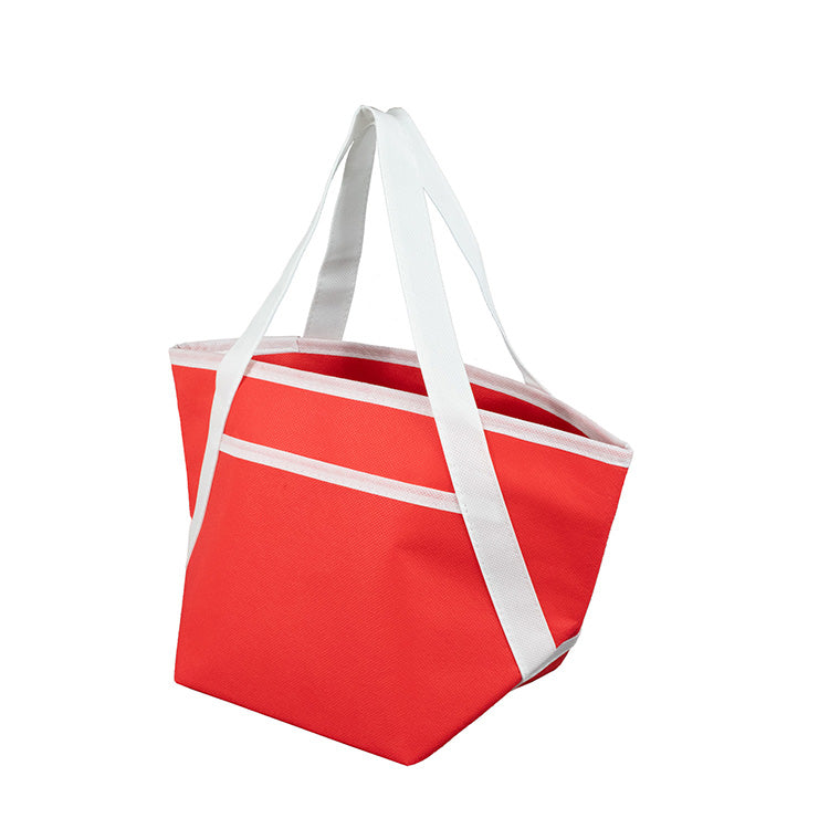 "THE HORIZON" Zipper Cooler Tote 6-Pack Size