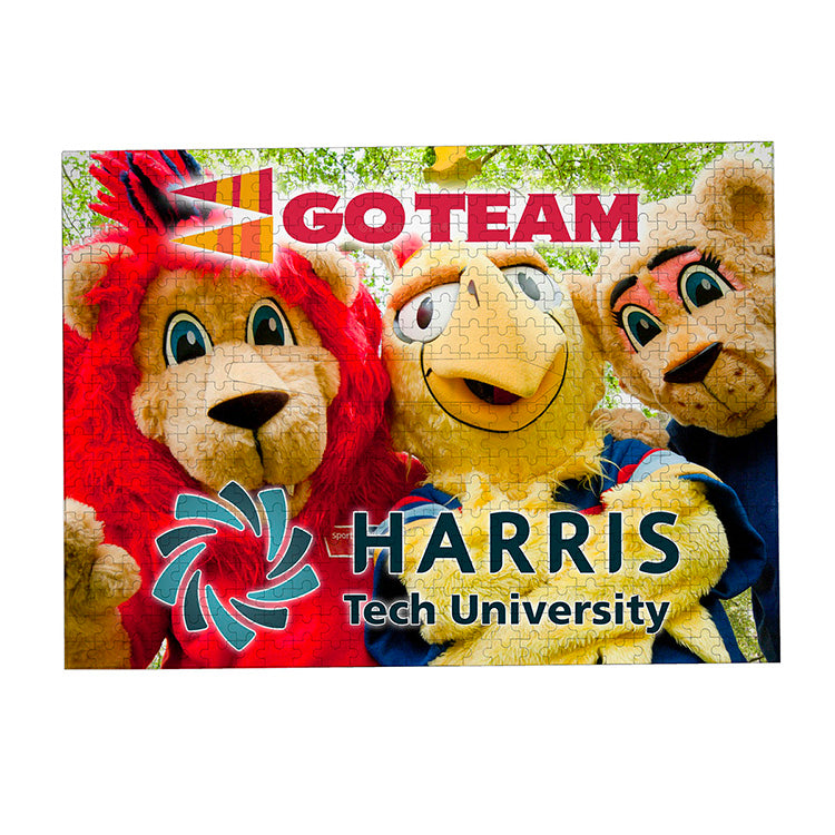 "QUINCY" 500 Piece Full Color Custom Jigsaw Puzzle