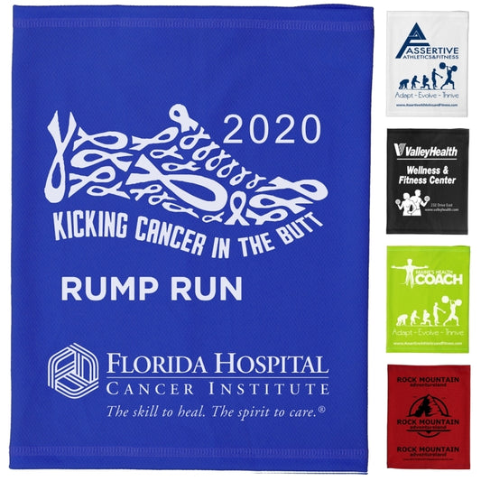 "Full Color Sublimation Cooling Fandana™" 170 GSM Multi-Functional Cooling Gaiter, Facecover and Hea