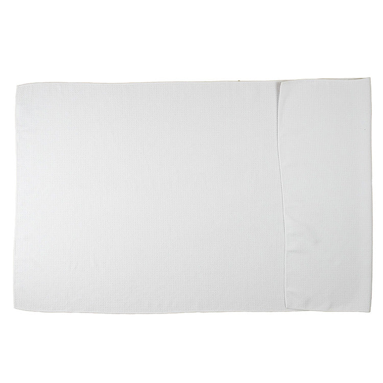 "AQUA" 30” x 60” Full Color Recycled RPET Waffle Weave Sand Free Beach/Yoga Towel