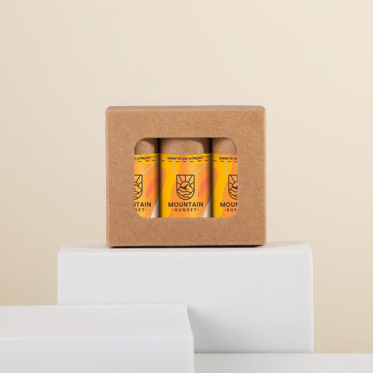 Pucker Pack: Mini Kraft Lip Moisturizer 3 Pack