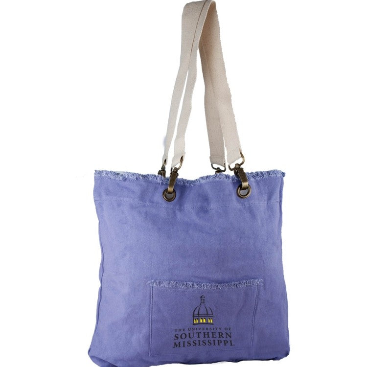 Cotton Candy Pink Campus Tote Bag
