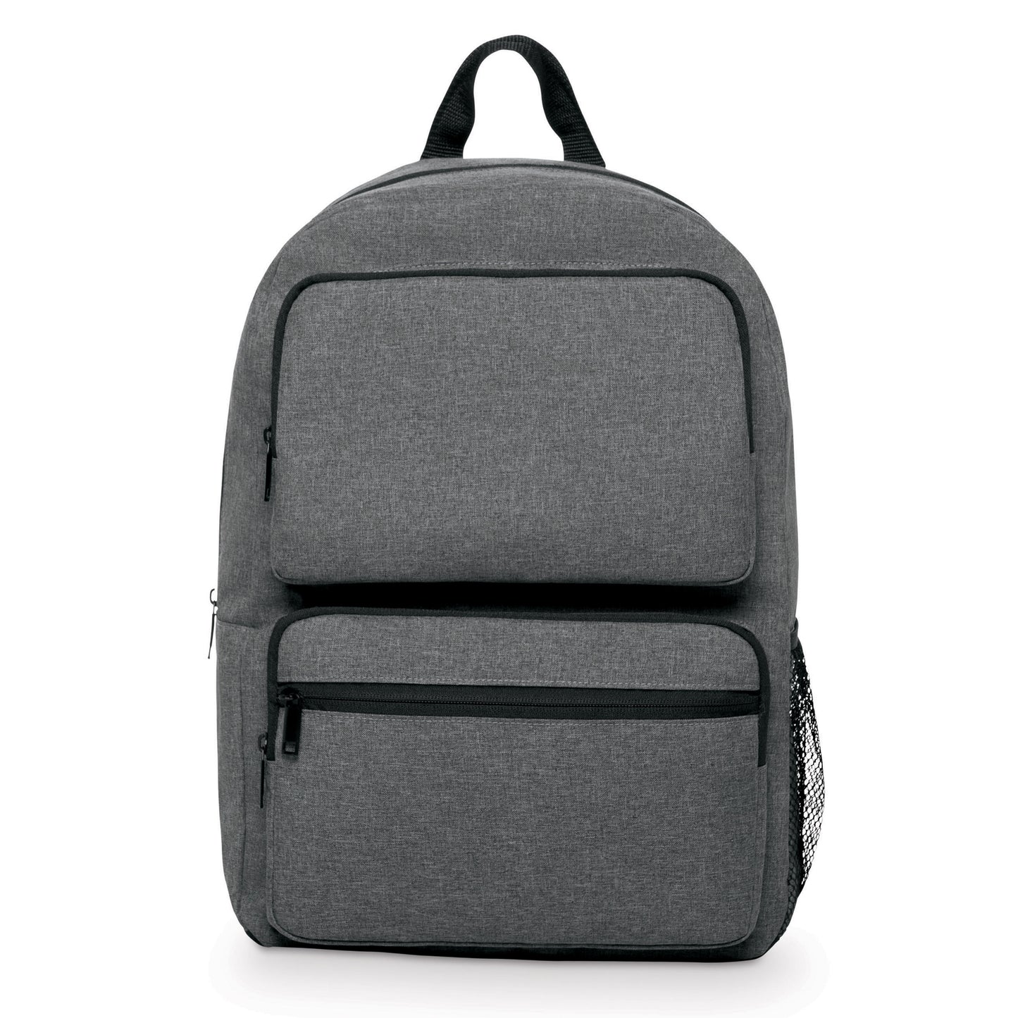 Business smart dual-pocket 15" laptop backpack