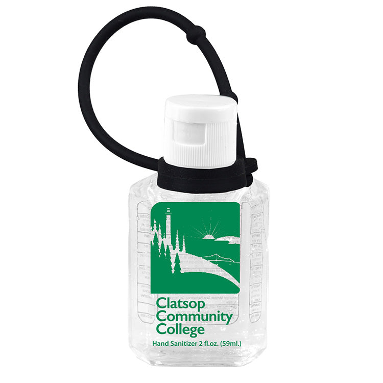 "Breeze" 0.5 oz Compact Hand Sanitizer Antibacterial Gel in Flip-Top Squeeze Bottle