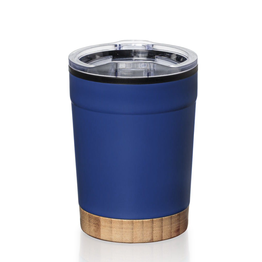 Eduardo Double Wall Tumbler w/Bamboo Base - 12oz