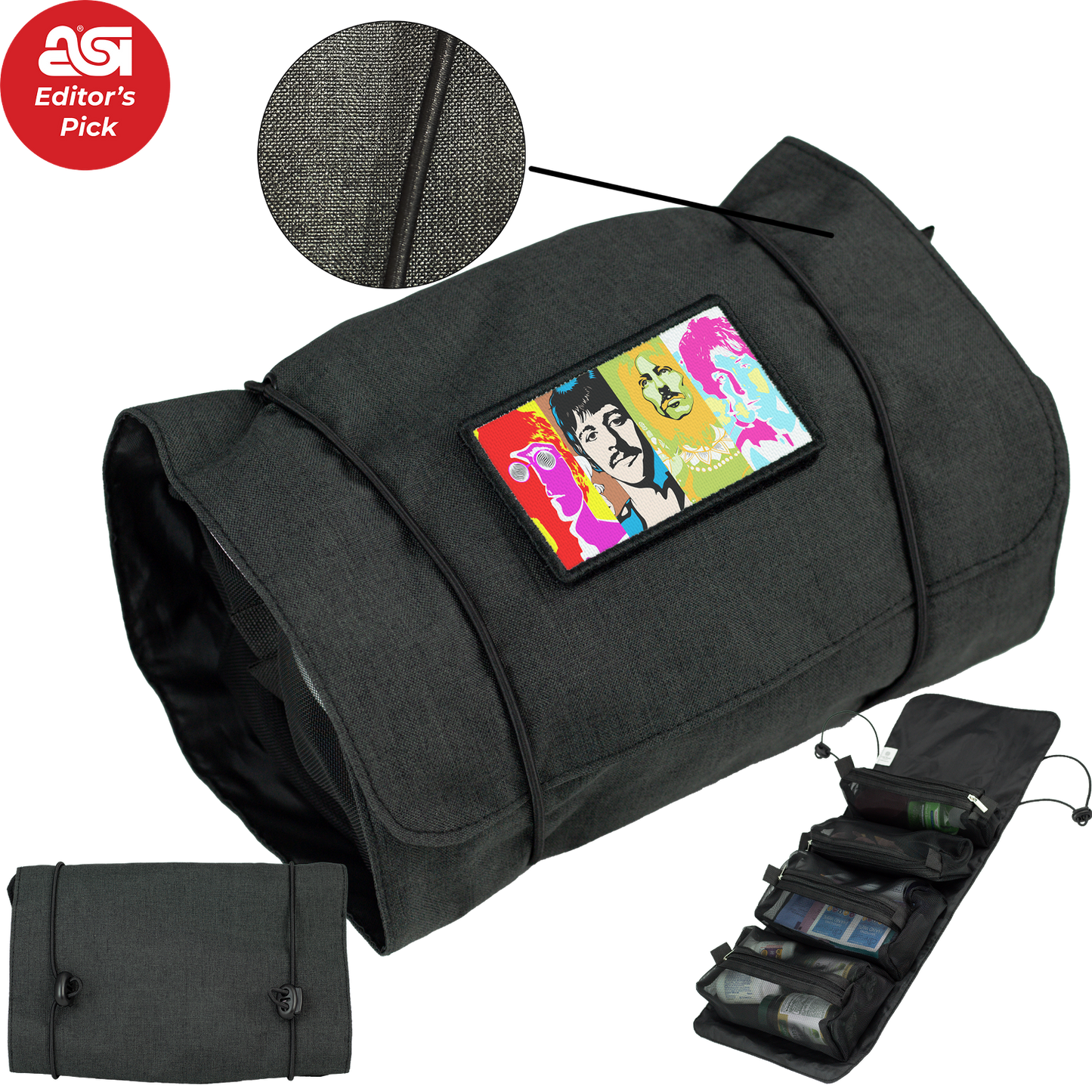 Black 4 In 1 Travel Organizer