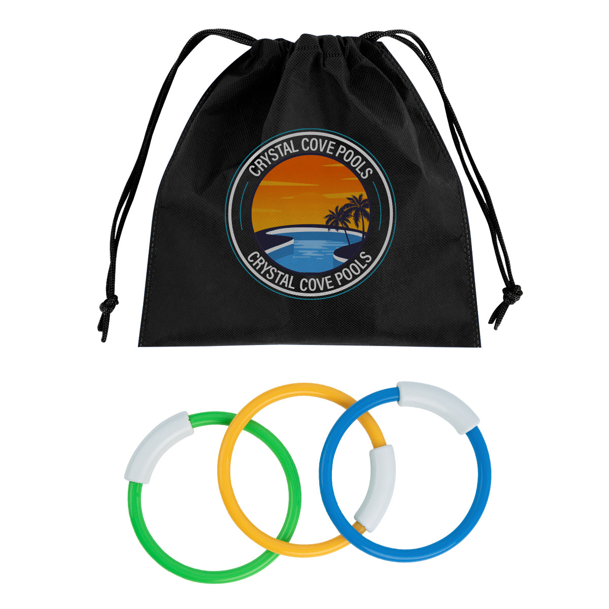 Hide & Go Swim rPET Diving Rings