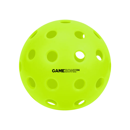 LIME WITH GREEN Pickleball 40-Hole Indoor Ball