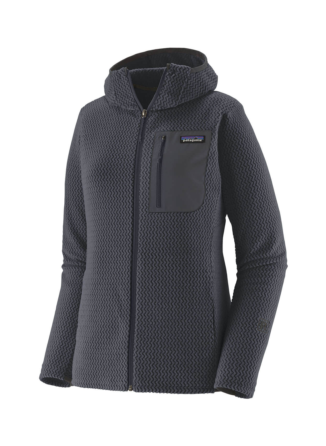 Patagonia Women's R1 Air Full-Zip Hoody - Black - XXS