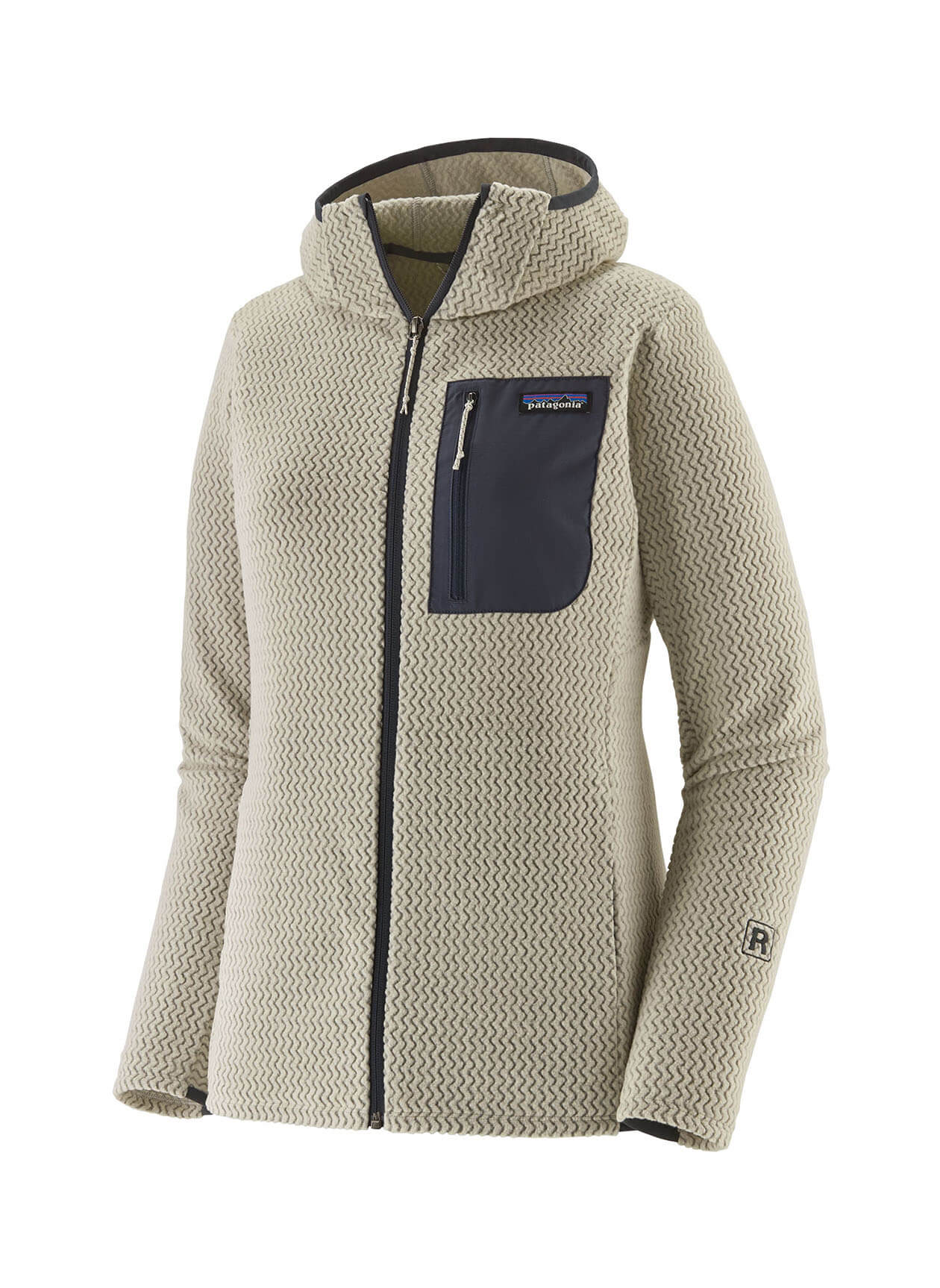 Patagonia Women's R1 Air Full-Zip Hoody - Black - XXS