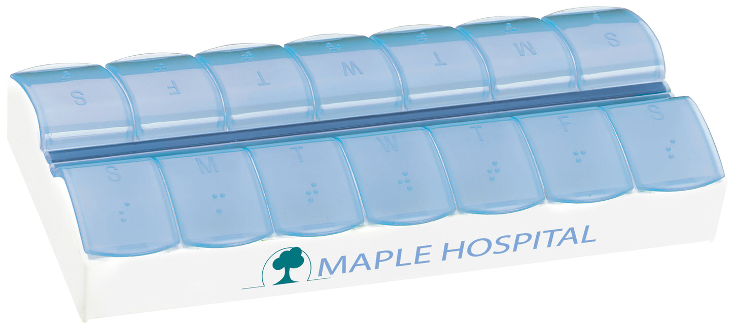 AM/PM Jumbo Easy Scoop Pill Box