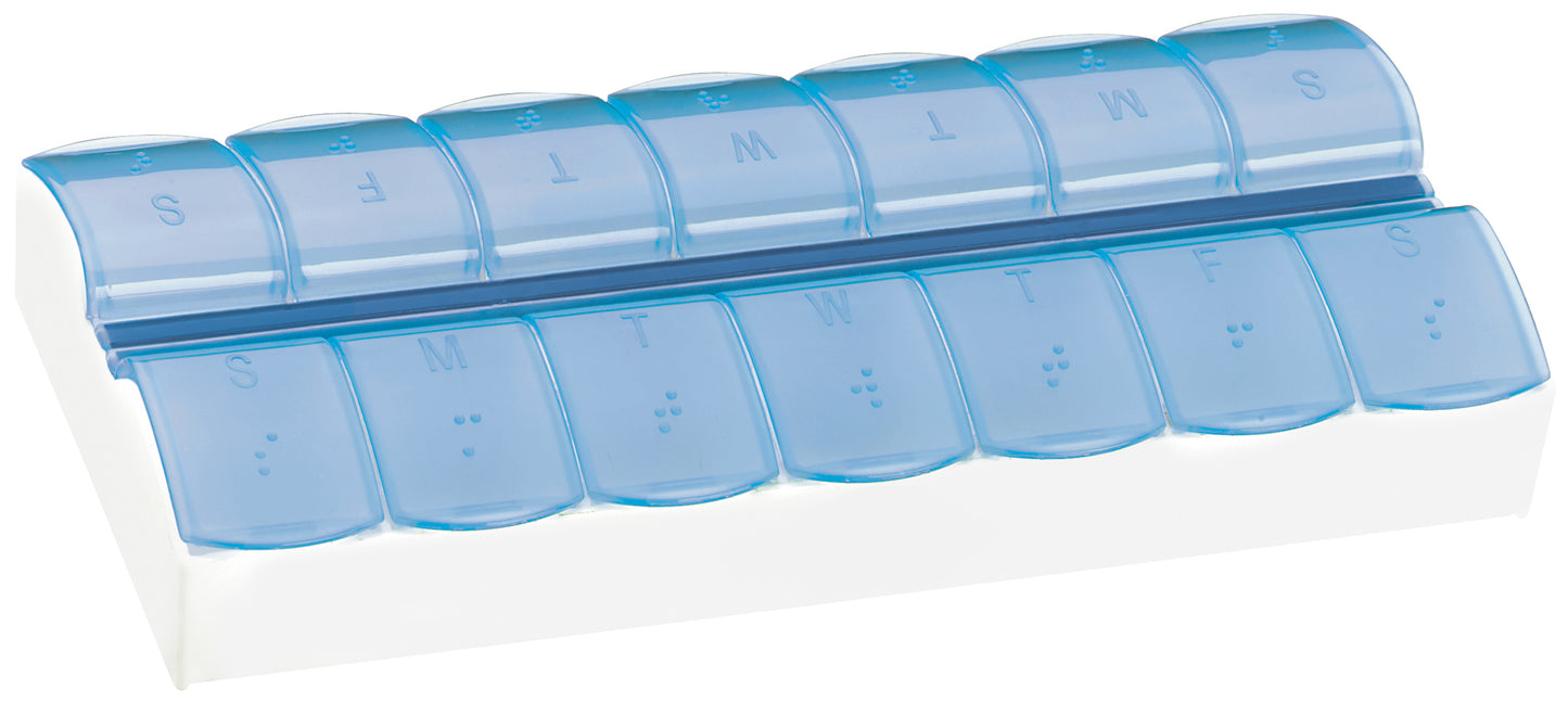 AM/PM Jumbo Easy Scoop Pill Box