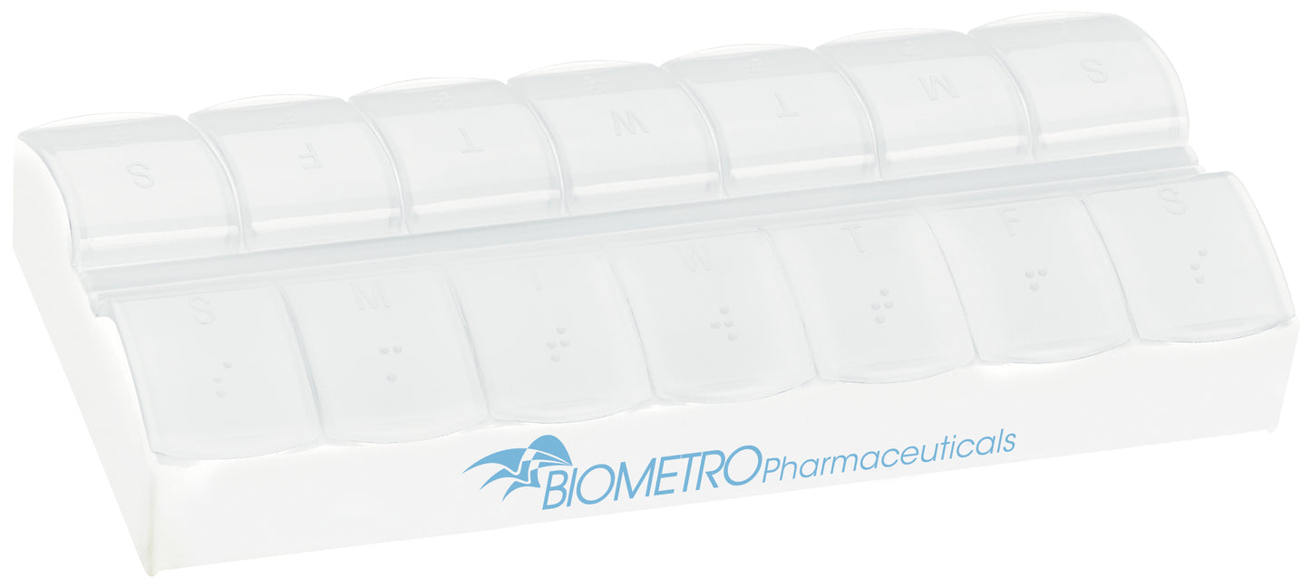 AM/PM Jumbo Easy Scoop Pill Box