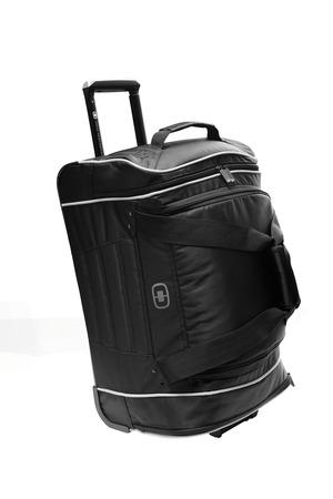 Black/Silver OGIO - Hamblin 22 Wheeled Duffel. 413009