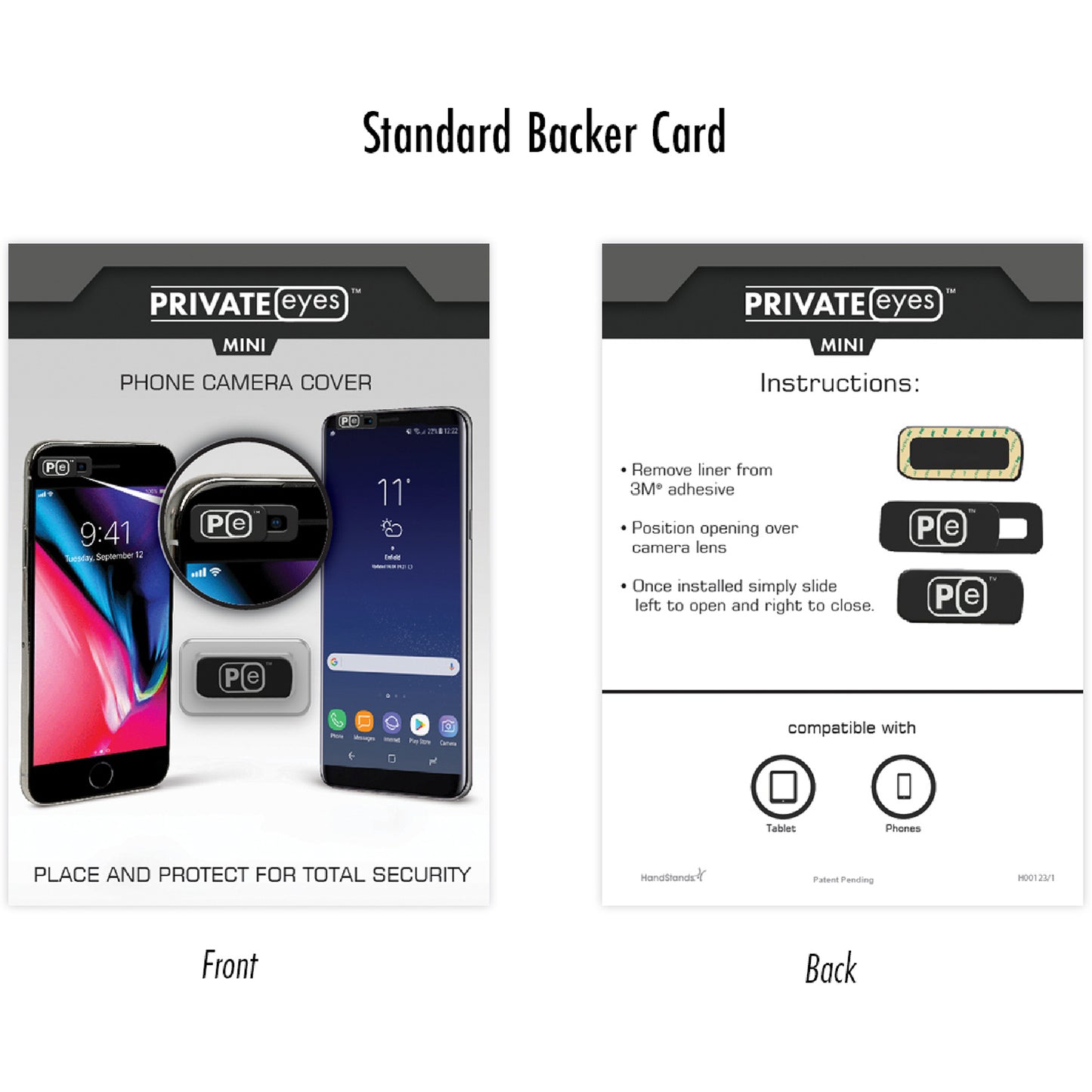 Private Eyes™ Mini Standard Blister Pack