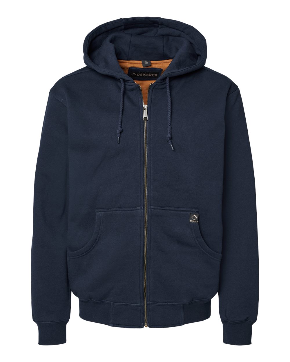 Men's Tall Crossfire Heavyweight Power Fleece Hooded Jacket with Thermal Lining - 7033T