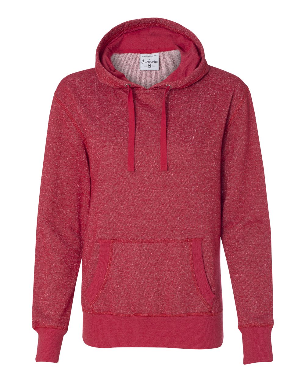 Women’s Glitter French Terry Hooded Sweatshirt - 8860