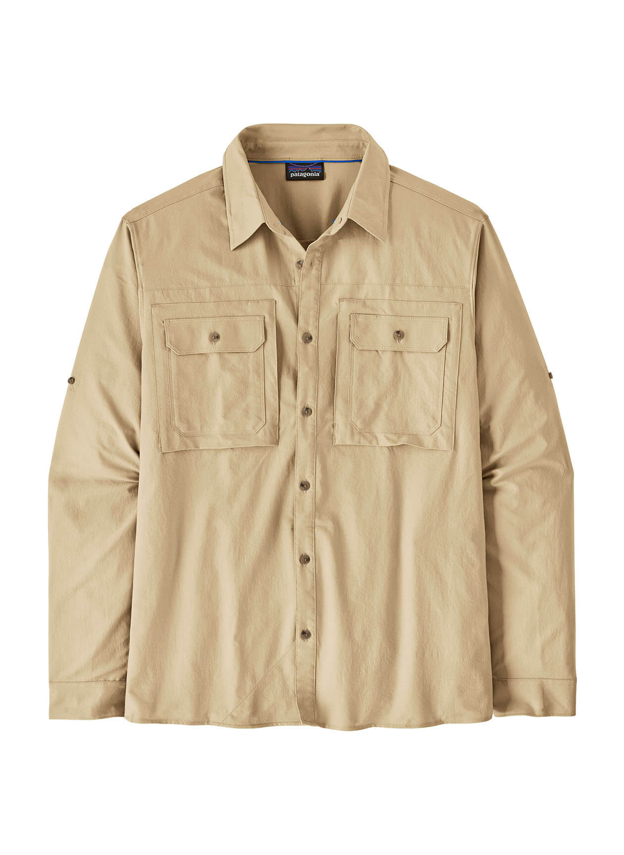 Patagonia Men's Self Guided Long-Sleeve Sun Shirt - Crisp Grey - SM