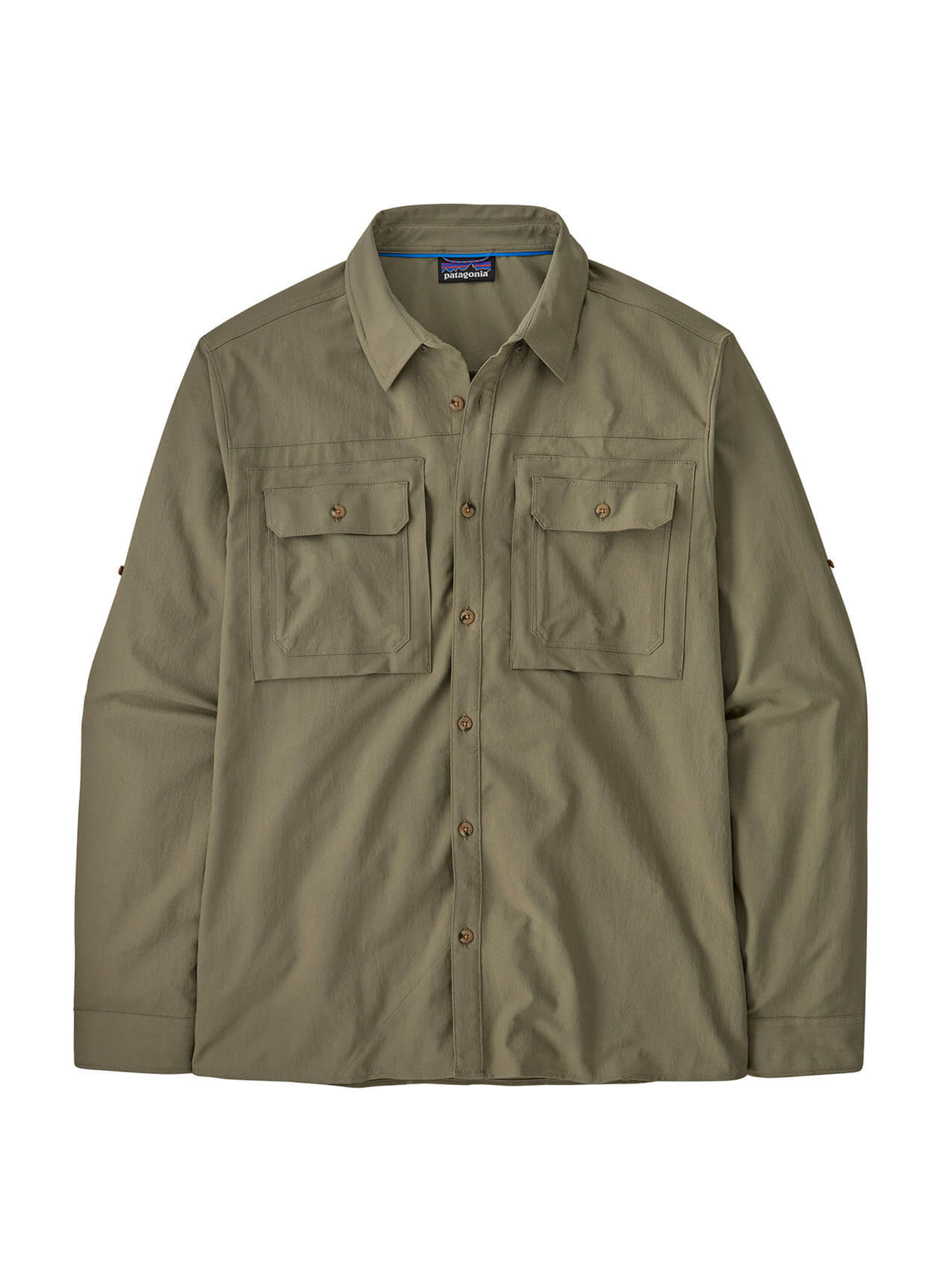 Patagonia Men's Self Guided Long-Sleeve Sun Shirt - Crisp Grey - XS