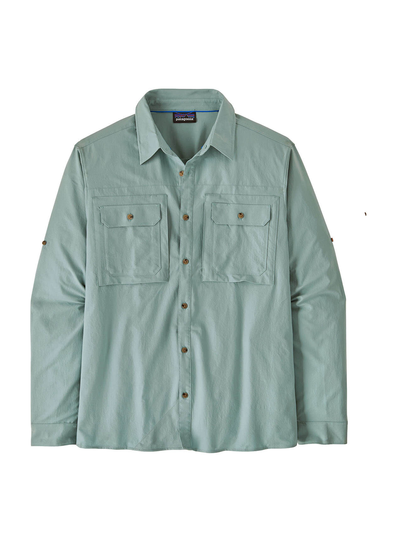 Patagonia Men's Self Guided Long-Sleeve Sun Shirt - Crisp Grey - XS