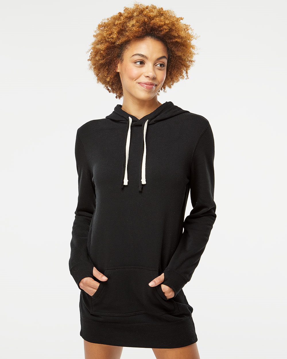 Women’s Special Blend Hooded Sweatshirt Dress - PRM65DRS