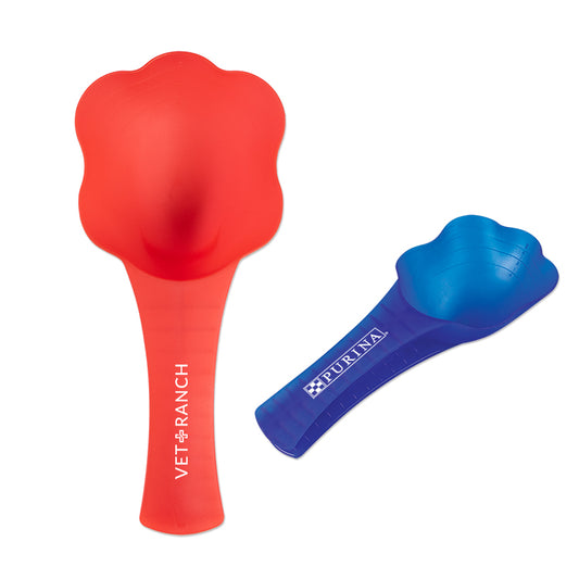 Red Pet Food Clip Scooper