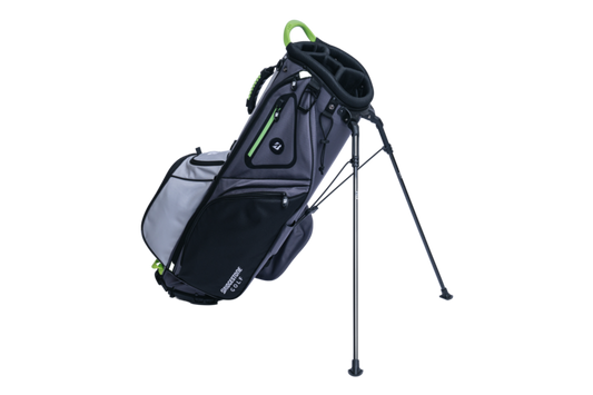 Bridgestone Gambler Lightweight Stand Bag - Black/Gray