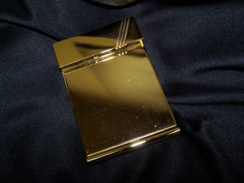 *CLOSEOUT* Gold Plated Notepad Holder