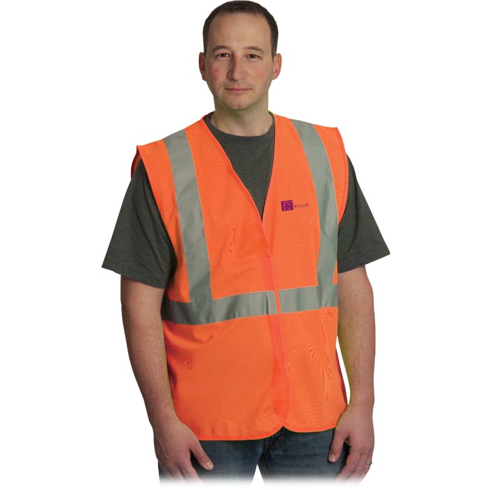 Class 2 Solid Fabric Vest