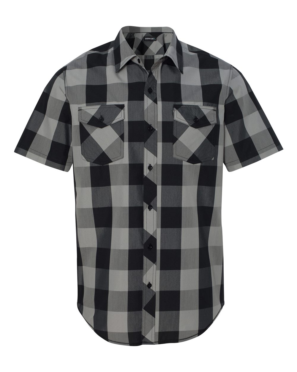 Men's Buffalo Plaid Short Sleeve Shirt - 9203