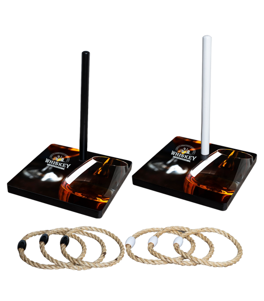 Black / White Ring Toss Game