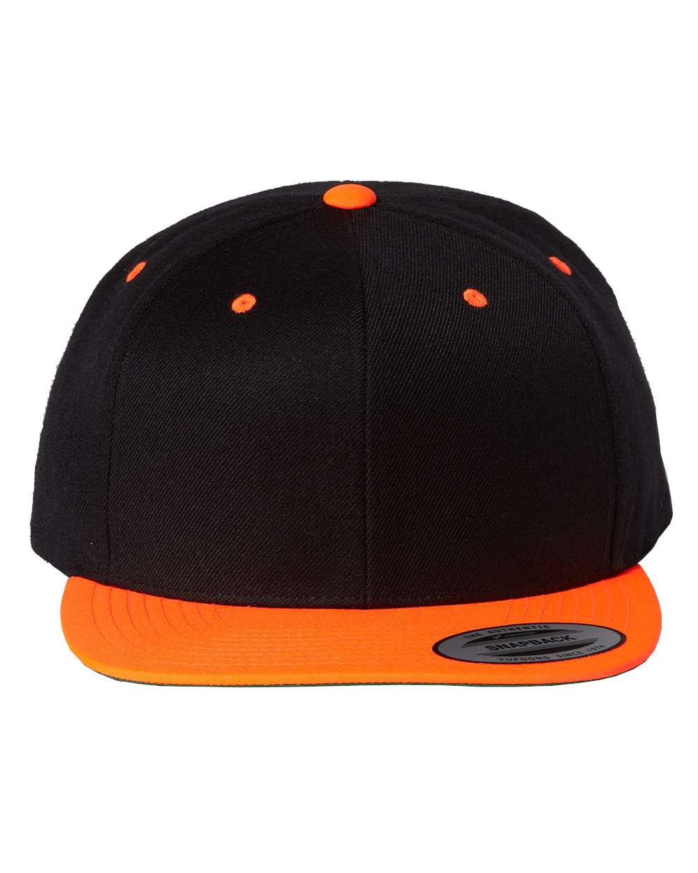 Premium Flat Bill Snapback Cap - 6089M