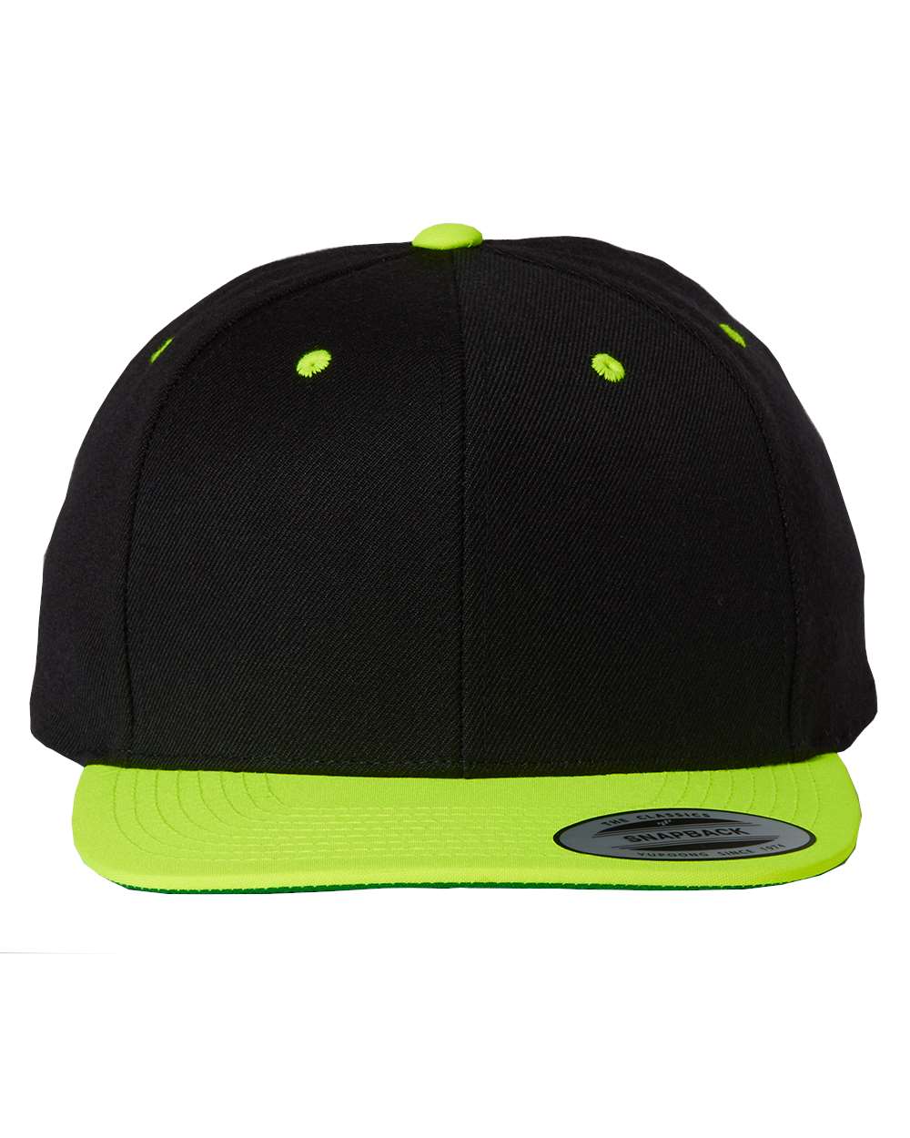 Premium Flat Bill Snapback Cap - 6089M