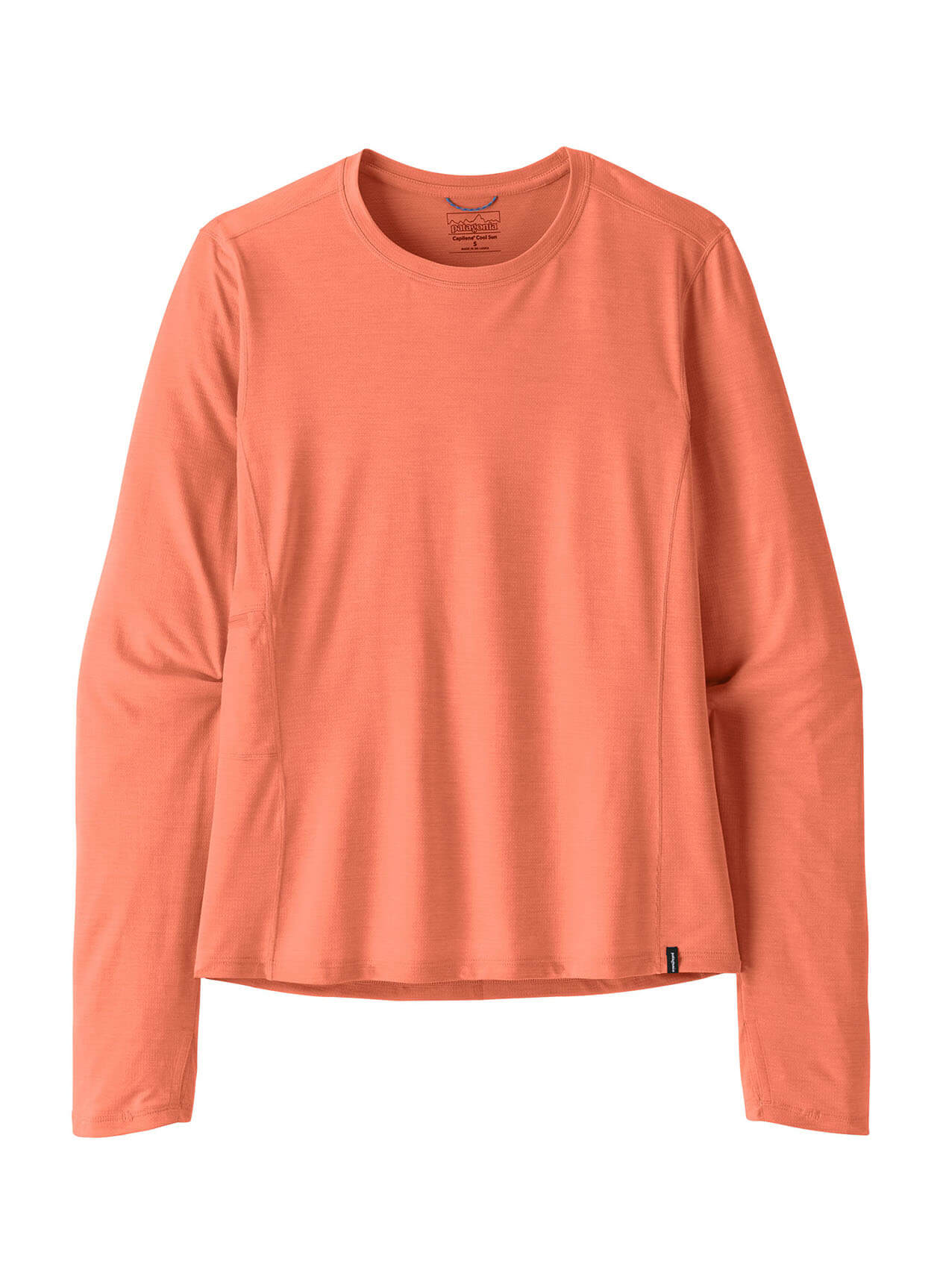 Patagonia Women's Long-Sleeved Cap Cool Sun Shirt - Thermal Blue - Thin Ice X-Dye - SM