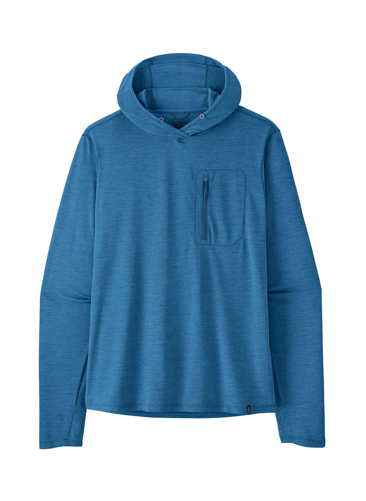 Patagonia Men's Cap Cool Sun Hoody - Thermal Blue - Thin Ice X-Dye - XS