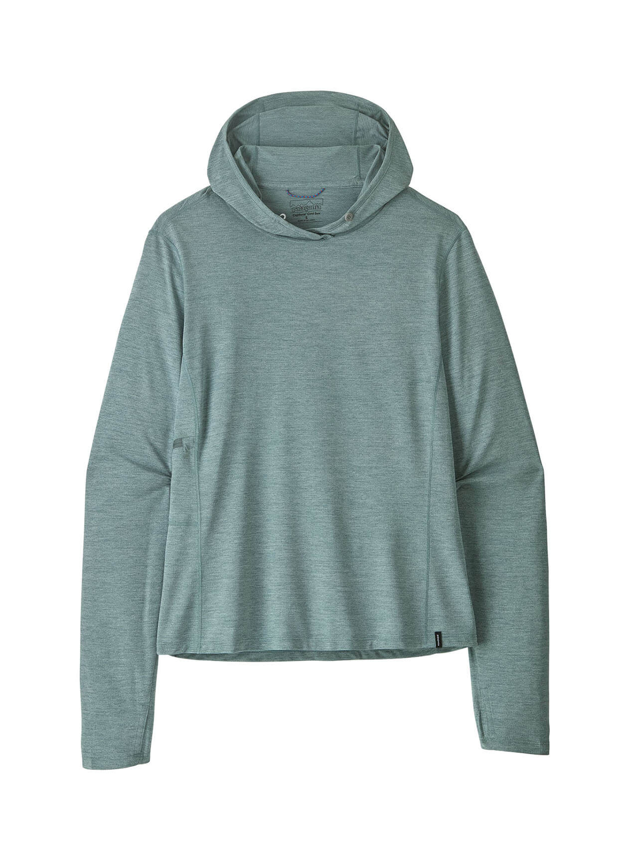 Patagonia Women's Cap Cool Sun Hoody - Thermal Blue - Thin Ice X-Dye - SM