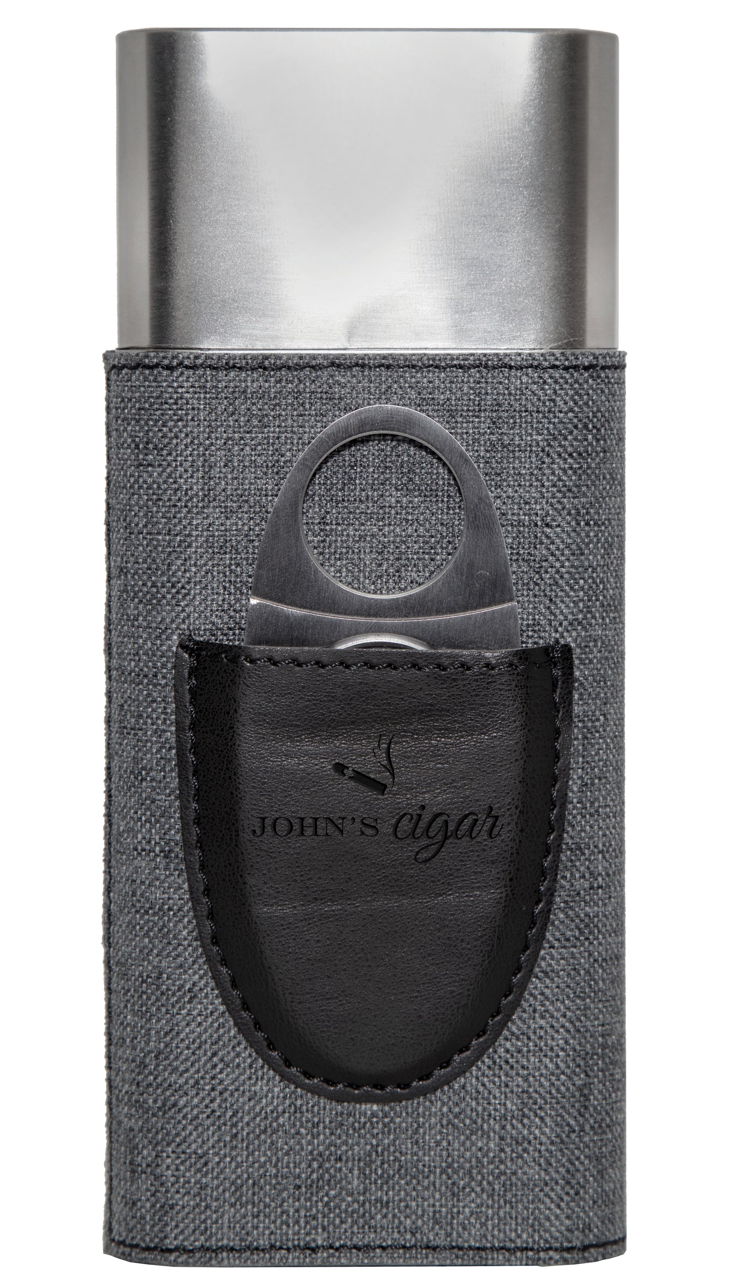 Cigar Case with Cigar Cutter
