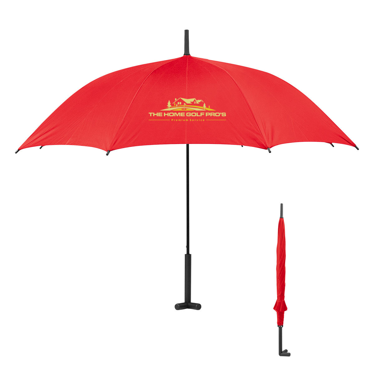 46" Arc Umbrella With Prop Stand