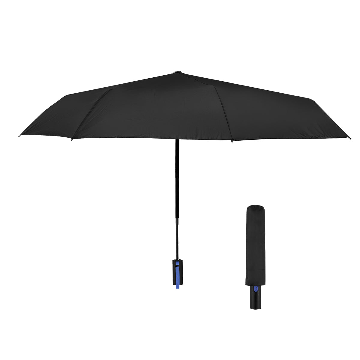 42" Arc rPET Telescopic Folding Umbrella
