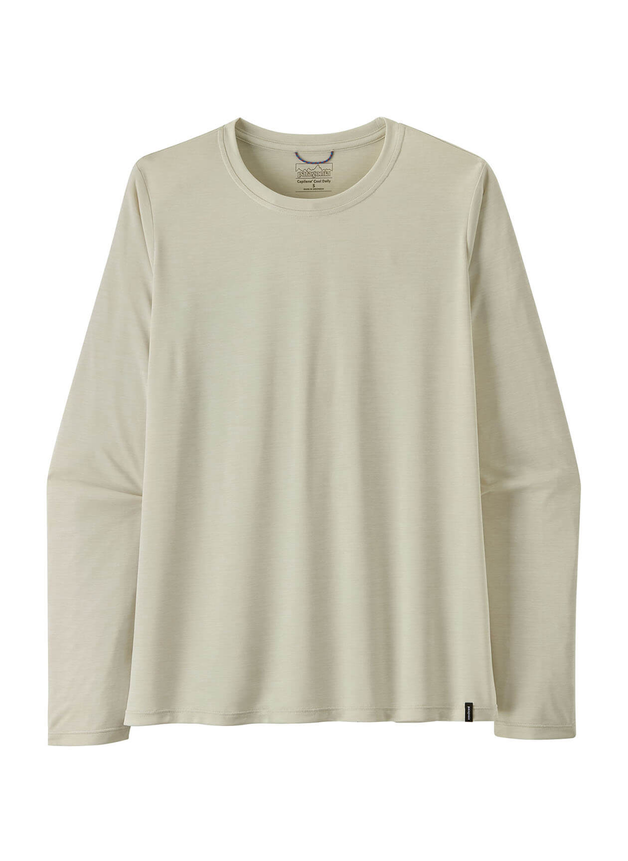 Patagonia Women's Long-Sleeved Cap Cool Daily Shirt - Aquatic Blue - Light Aquatic Blue X-Dye - XXS