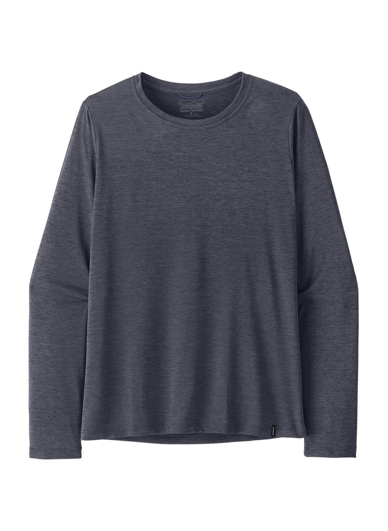 Patagonia Women's Long-Sleeved Cap Cool Daily Shirt - Aquatic Blue - Light Aquatic Blue X-Dye - XXS