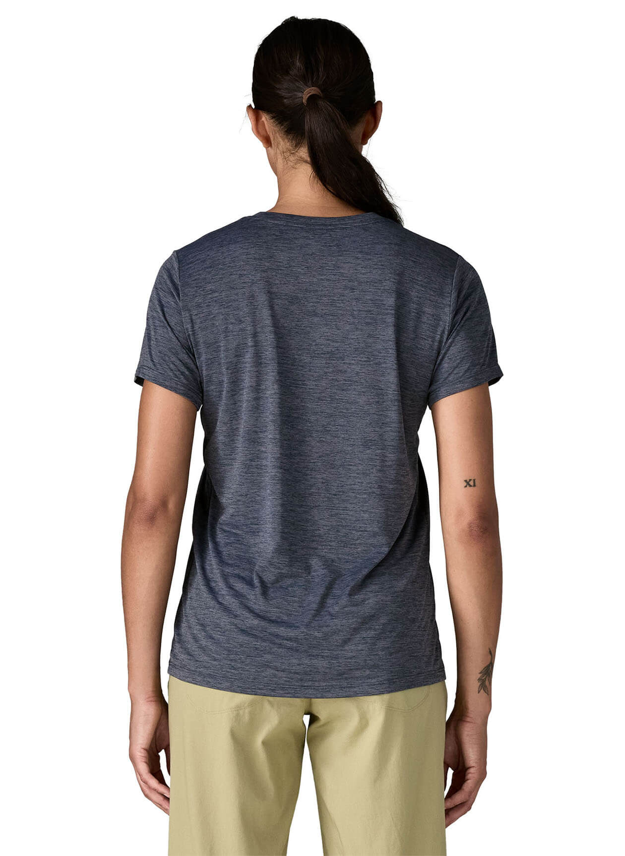 Patagonia Women's Cap Cool Daily Shirt - Smolder Blue - Light Smolder Blue X-Dye - XXS